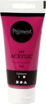 Acrylverf - Cyklame - Transparant - Pigment Art - 75 ml