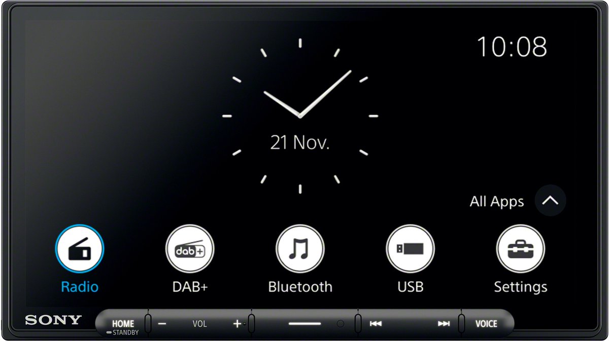 Sony Autoradio - XAV-AX6050 - Autoradio met Bluetooth & DAB - Apple Carplay - Android Auto - Incl. DAB-Antenne