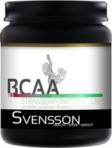 Svensson BCAA 2:1:1 - 8,7 gram aminozuren per scoop - 300 g - Aardbei + Watermeloen