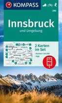 Kompass Wanderkarten - Kompass WK290 Innsbruck avec Omgebung