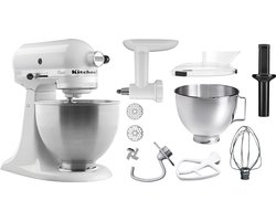 KitchenAid 5K45SSEWH - Wit - 4,28L - A150097 - Horeca & Professioneel
