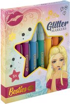 Grafix Besties Glitter markeerstiften set 8-delig