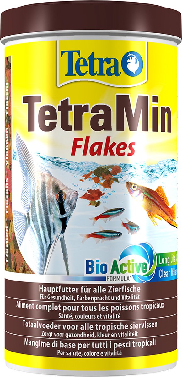 Tetra Tetramin Hoofdvoer - Vissenvoer - 1 L - Tetra