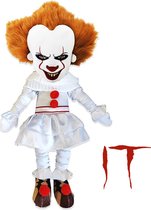IT Clown Pennywise Pluche Knuffel 34 cm {Horror Movie Plush Toy | Halloween Speelgoed Knuffelpop voor kinderen jongens meisjes | IT, Penny Wise, Clowns, Thriller}