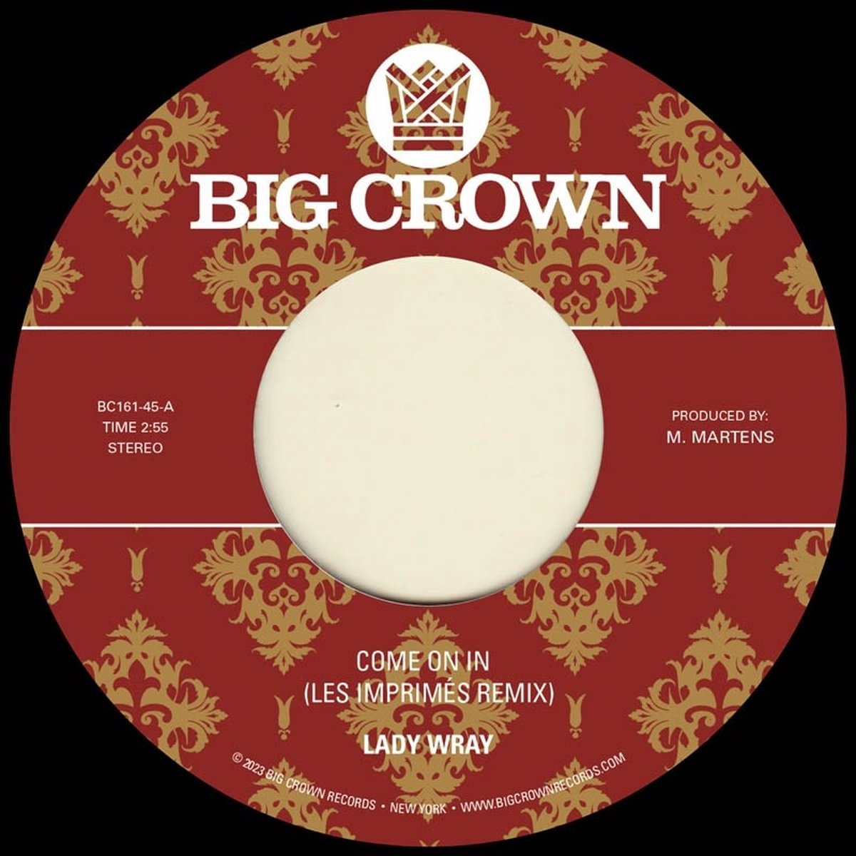 Lady Wray, Les Imprimes & Surprise Chef - Come On In / Under The Sun (7" Single)