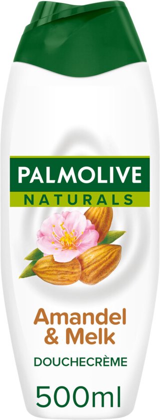Palmolive Douchecréme Naturals Amandel - 12 x 500 ml - Voordeelverpakking