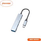Hub USB C 3 en 1 - STATION D'ACCUEIL - 3X CONNEXION USB