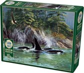 Cobble Hill puzzel Orcas - 1000 stukjes
