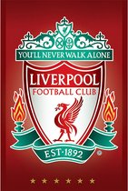 Liverpool FC Poster - Crest - 91.5 X 61 Cm - Multicolor