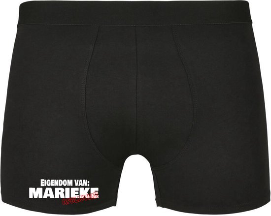 Propriété de Marieke, n'y touchez pas ! Boxer Homme - Relation - Ami - Caleçon