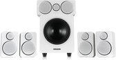 Wharfedale DX-2 5.1 HCP - Surround sound luidsprekersysteem - Compacte home cinema - Wit