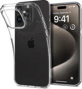 Spigen Liquid Crystal Case hoesje geschikt voor iPhone 15 Pro Max - Crystal Clear