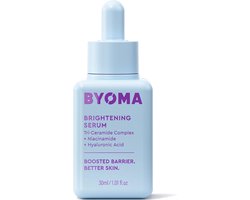 BYOMA Brightening Serum 30ml - Hyaluronic acid,niacinamide - Vegan.