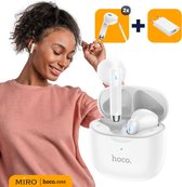Écouteurs sans fil Hoco ES56 - Bluetooth 5.1 - Earpods - Écouteurs sans fil - Convient pour IOS et Android - Wit