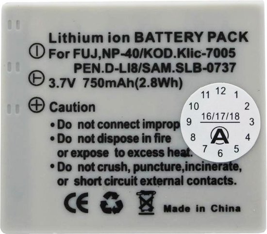Roxs Akku Für Konica Minolta Dimage X1 & Andere Kameras – 600 MAh, Lithium-Ionen, 2er-Pack