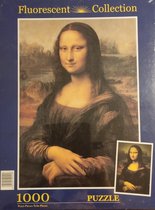 Fluorescent Collection Mona Lisa puzzel 1000 stukjes