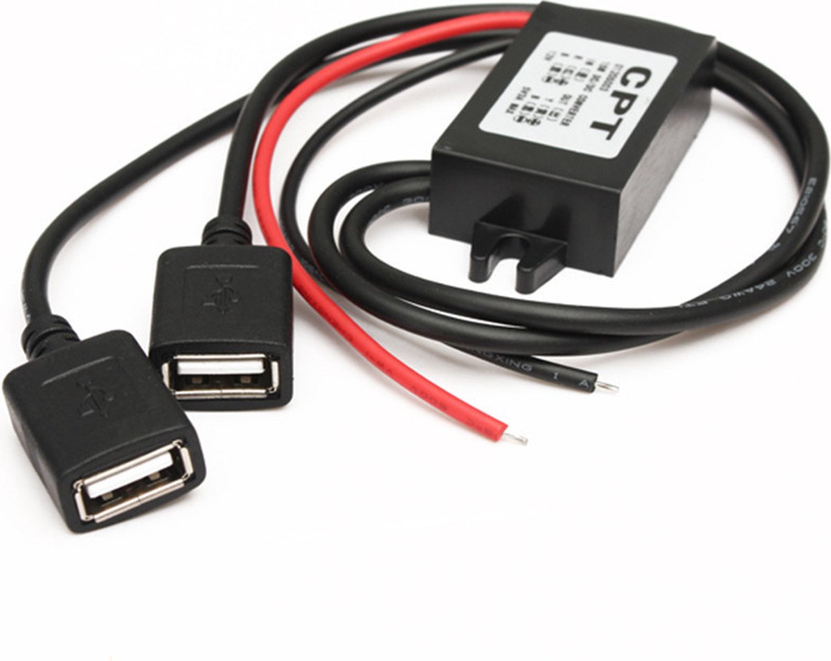 Acheter Module de convertisseur DC-DC, entrée 6V ~ 32V à 5V ~ 12V,  adaptateur de sortie de puissance abaisseur USB