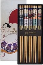Tokyo Design Studio – Chopsticks Set - Eetstokjes – Set van 5 paar – Sumo’s