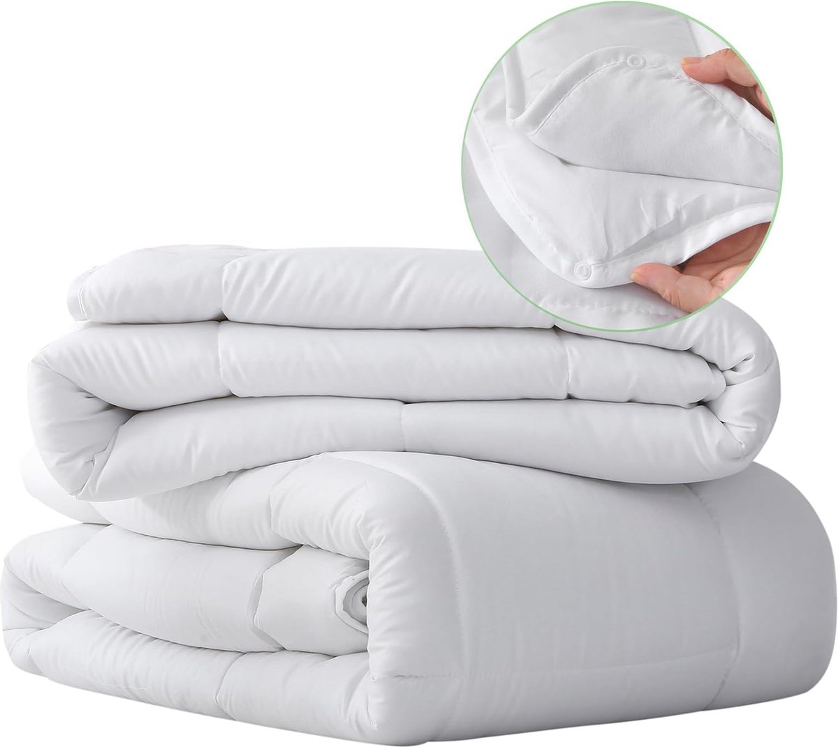 Dekbed 200 x 220 cm, set van 2 zomerdekbed 150 gsm + het hele jaar