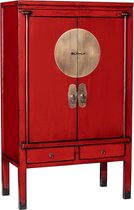 Colours of the Orient Chinese Bruidskast Rood – Oriental Red – Oosterse Kast – Aziatische Kast