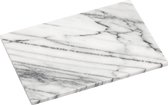Articles ménagers Planche à découper, 30,5 x 20,5 cm, marbre blanc, gris, 21x31x2