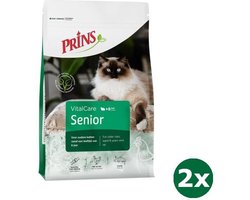 Prins cat vital care senior kattenvoer 2x 4 kg