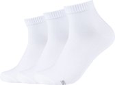 Skechers 3PPK Basic Quarter Chaussettes SK42004-1000, Homme, Wit, Chaussettes, taille: 39-42