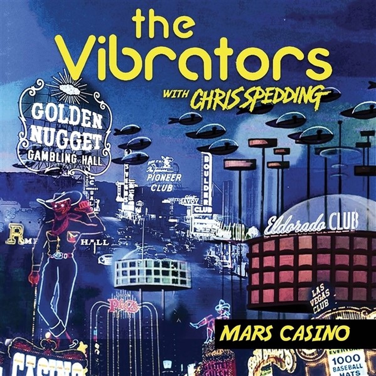 Vibrators & Chris Spedding - Mars Casino (LP) (Coloured Vinyl) (Limited Edition)