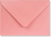 Metallic roze C5 enveloppen 16,2 x 22,9 cm 100 stuks