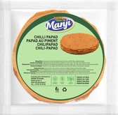 Manji - Chili Papad - Papadum - Appalam - 3x 100 g