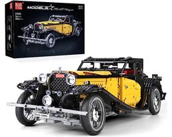 Mould King 13080 - Bugatti 50T - Oldtimer - Bouwset - Past op bekende merken - 3564 onderdelen