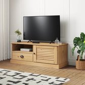 The Living Store VIGO TV-meubel - Massief grenenhout - 106x40x40 cm - Opbergruimte - Onderhoudsvriendelijk