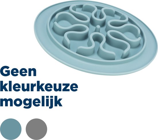 Trixie Voermat Slow Feed Silicone Assorti 24X24 CM