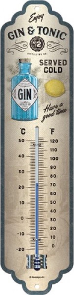 Thermometer - Gin & Tonic Served Cold