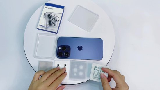 Camera Lens Screen Protector geschikt voor iPhone 15 Pro / iPhone 15 Pro Max Camera Lens Screenprotector - Camera Lens Screen Protector geschikt voor iPhone 16 Pro / iPhone 16 Pro Max - Naturel Titanium - 2 stuks - Camera Protector - Gehard Glas