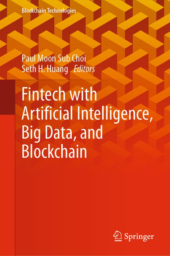 Fintech with Artificial Intelligence Big Data and Blockchain - cover
