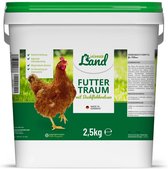 HÜHNER Land - Kippen-Traktatie met vlokreeftjes - Voor Kippen & Kwartels - Natuurlijke beloning - 2.5 kg