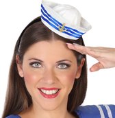 Dress up Dress up mini chapeau/casquette diadème - filles/dames - Thème marin/marin