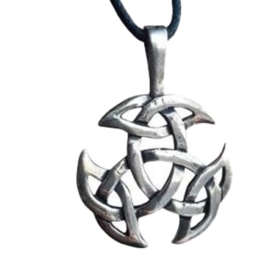 Zilveren hanger Keltische knoop (K429)