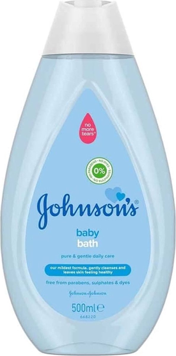 Johnson's Baby Badolie NEW - Pure&Gentle - 500ml van Johnson's — afbeelding 3