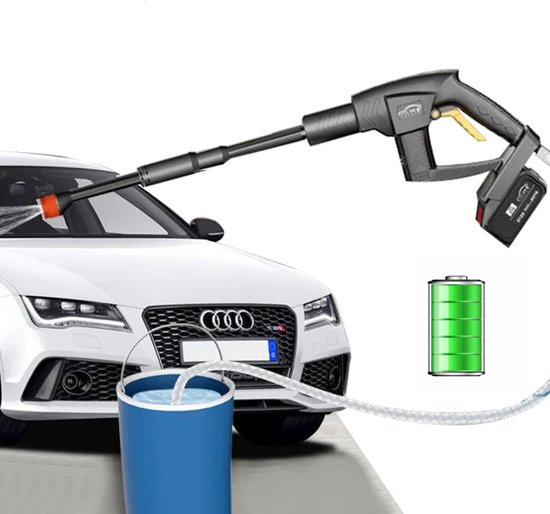 Nettoyer une voiture avec un nettoyeur haute pression