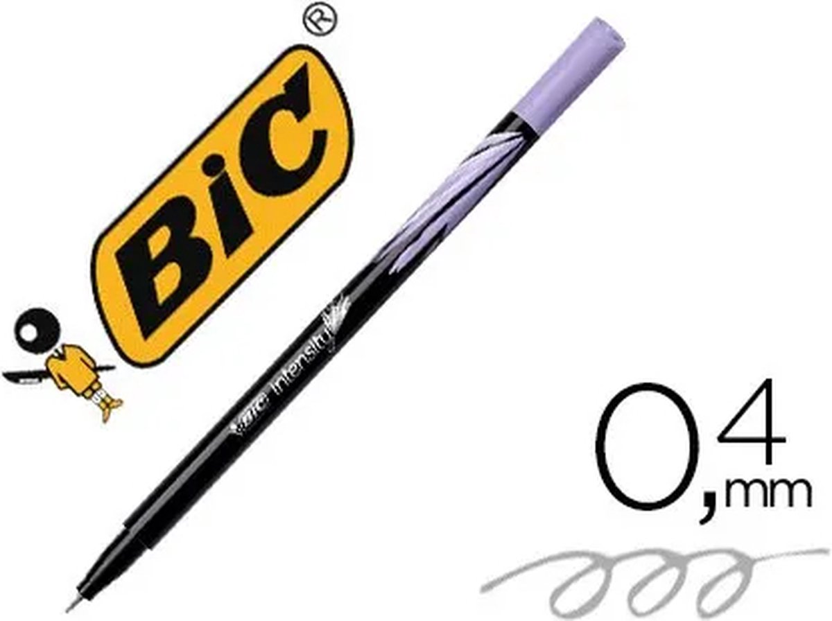 Bic fineliner Intensity violet 12 stuks