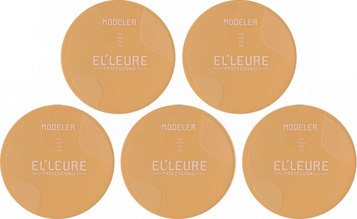 10x Elleure Modeler Klei 100ml