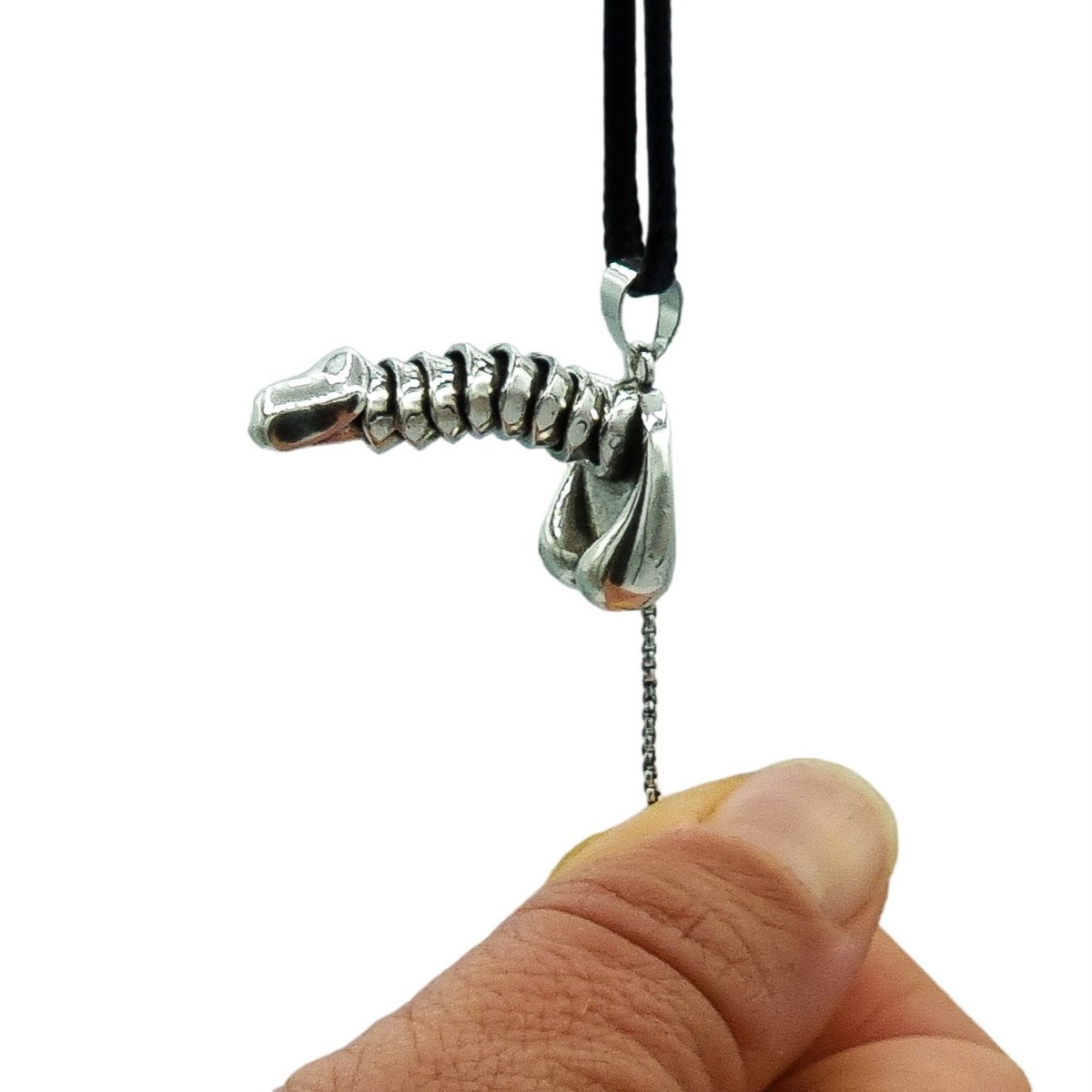 Collier Pendentif Érectable Drôle Homme - Ornement Vertical Humoristique - Cadeau Parodie
