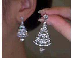 Akyol - Kerst oorbellen – ijsster oorbellen – kerst - oorbellen kerst -ijssteroorbellen - kerst accessoires – kerst – kerstmis – Christmas - kerstboom oorbellen - oud en nieuw – kerst accessoire – kerst – feestdagen