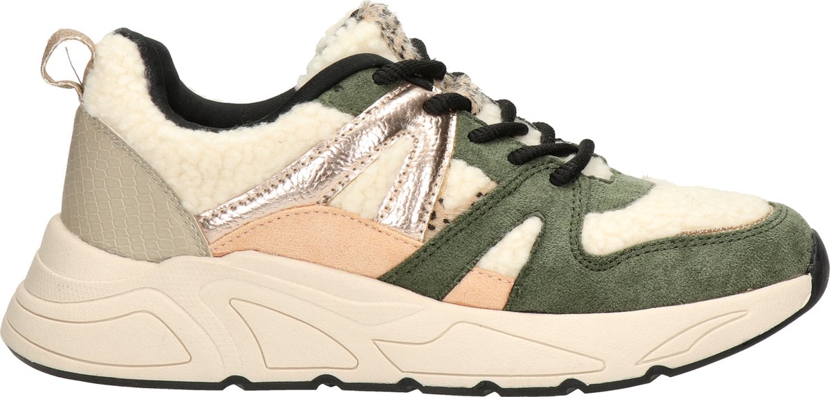 Dolcis dames sneaker Groen multi Maat 37 bol