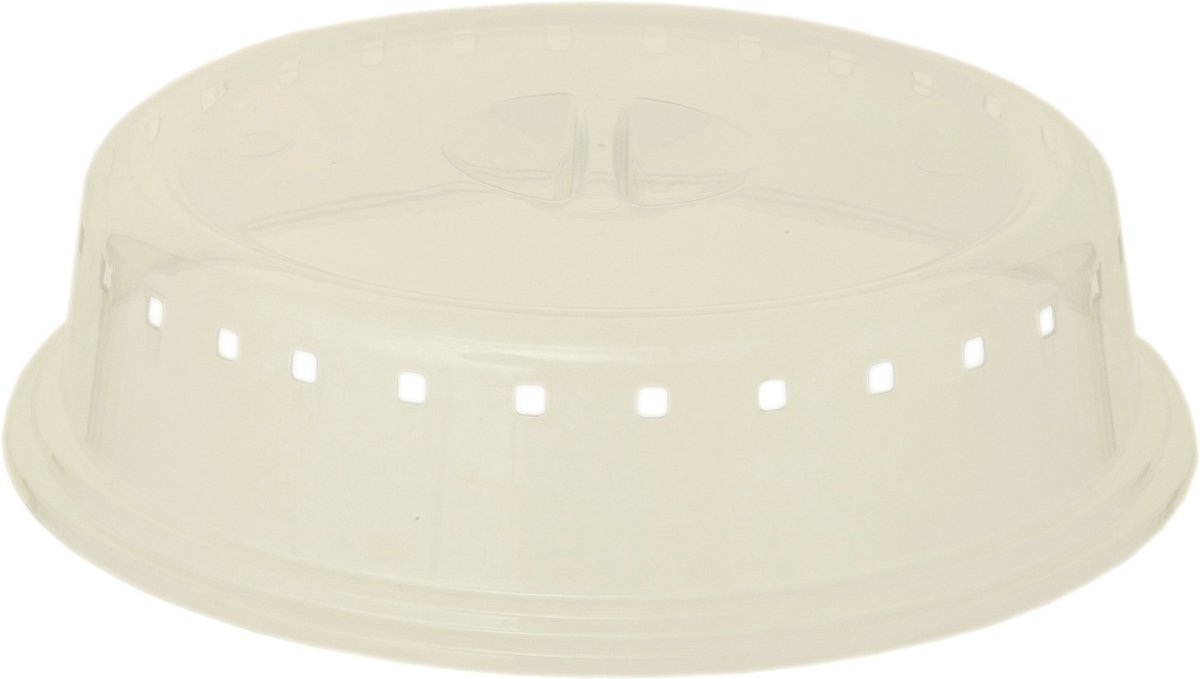WhiteFurze Magnetrondeksel/afdekschaal D28 - transparant - kunststof - keukenhulpmiddelen