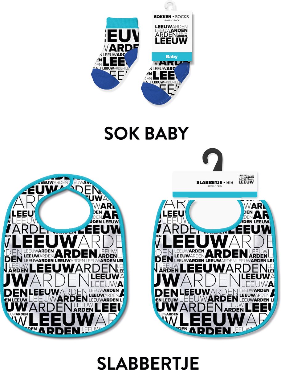 Slabbetjes en sokken met tekst - Baby cadeautjes en kraamcadeautjes - Leeuwarden