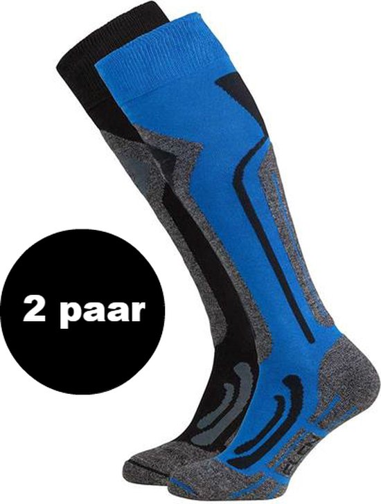 Chausettes thermique enfant - Multi Zwart - Taille 31/34 - Chaussettes  hiver enfant 