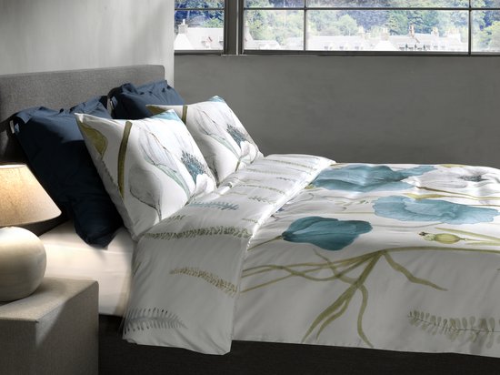 Heckett & Lane Ninni Housse de couette Blue 200 x 200 cm